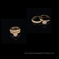 ring fashion jewelry couple ring gold plating ring couple jewelry